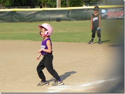 on first base!