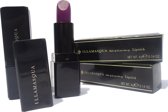 Illamasqua - embalagem dos batons