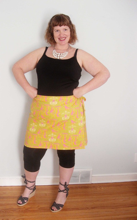 All wrapped up… (Kwik Sew 2954)