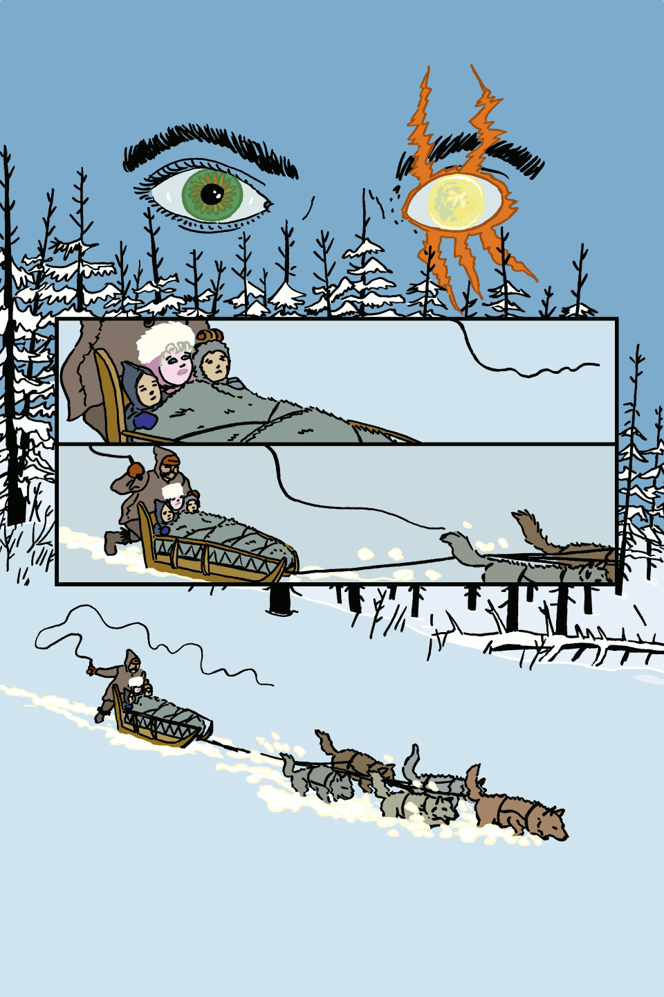 44 The blood of the wolf! Two Moons realize that there are the twins of Leif!