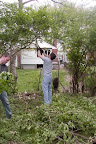 Jason Dickerman volunteers at Marlborough Hall, a United Cerebral Palsy Association residence.