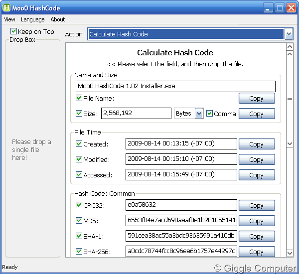 Calculate