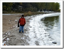 A frozen Thanksgiving weekend at Arlington Beach, Saskatchewan