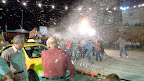 After the torches it is time for the artificial snow..