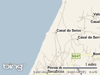 Imagem no mapa