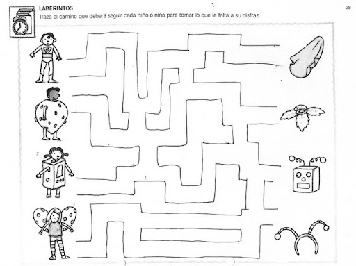 Actividades para imprimir para niños de preescolar - Imagui