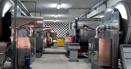 Εικόνα από τις εγκαταστάσεις του εργοστασίου.