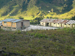 A view of the school from the reforested area, Progreso, Peru.