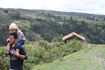 Hiking back from Karajia with Edgar, Utcubamba Valley, Peru