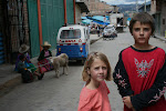 Street market, Cajamarca, Peru
