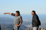 Looking toward Algeria, Ain Draham, Tunisia