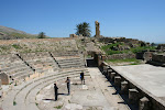 Ampitheater, Roman ruins of Bula Regia, Tunisia