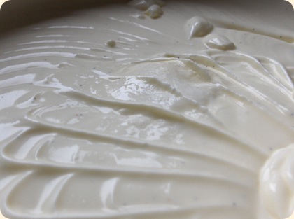 Yoghurt-is - inden den blev til is...