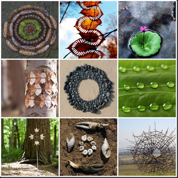 land art mosaic