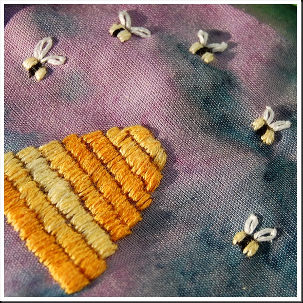 Beehive Embroidery