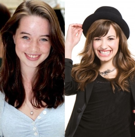 Demi Lovato y Anna Popplewell: ¿Parecidas?