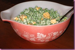 peancheese salad