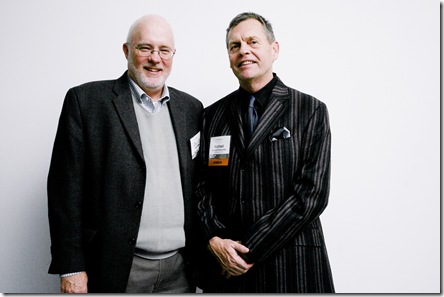 Michael Shacklette, right, and David Hunter, left,