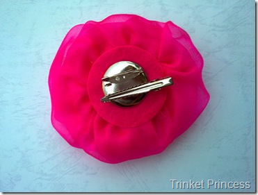 flower pin trinket princess