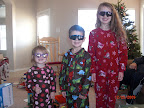Kids strike a pose