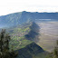 Crater rim as we descend