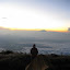 Sunrise view of Lawu