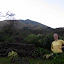Dawn and a small temple on route to summit