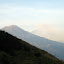 Gunung Welirang venting away in the dawn light