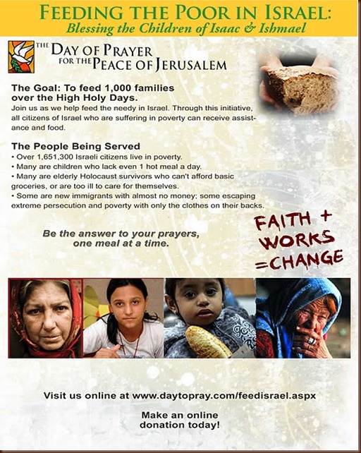Feed the Poor in Israel update copy