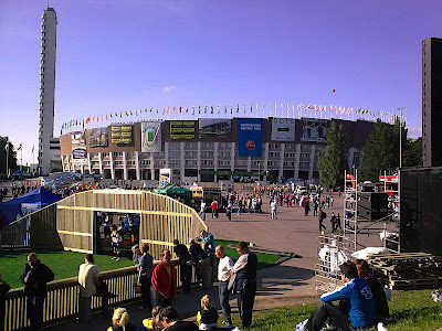 10062009022 Футбол trip: отчет с Helsinki Olympic Stadium