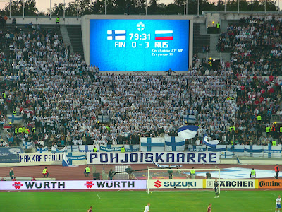  Футбол trip: отчет с Helsinki Olympic Stadium
