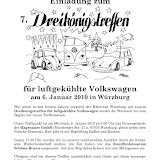 K&auml;ferclub W&uuml;rzburg, 7. Dreik&ouml;nigstreffen