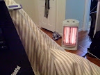 This is what you do when it's 40 degrees and your heat doesn't work
