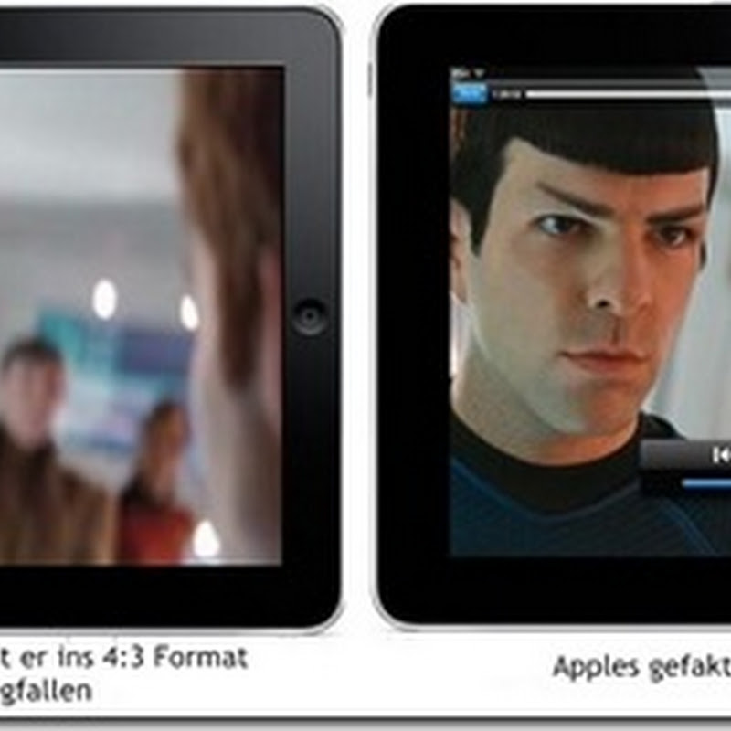 Hat Apple bei seinen “Star Trek” Anzeigen für das iPad getrickst?