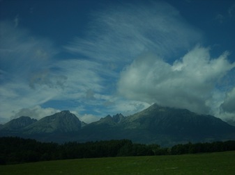 paisaje desde el bus Zakopane-Poprad