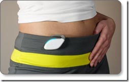  Connect it with your pant or belt.