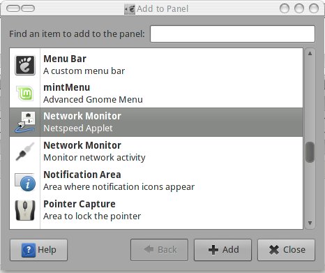 add to panel