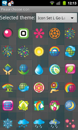 Icon Set L Go Launcher EX