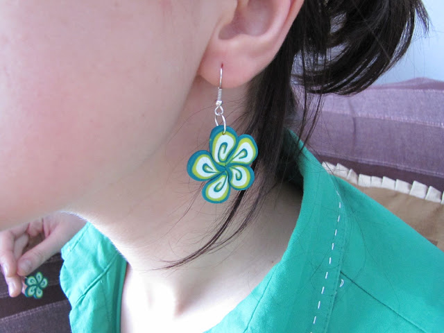 Floricele de primavara handmade Fimo