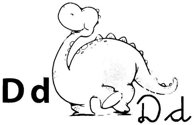 LETRAS PARA COLOREAR