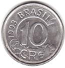 Cruzeiro Real- 10 Cruzeiro Reais coin 1993, 1994