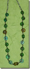 green jello necklace detail