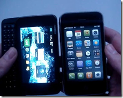  Nokia N900 Vs iPhone 3Gs: confronto dimensionale