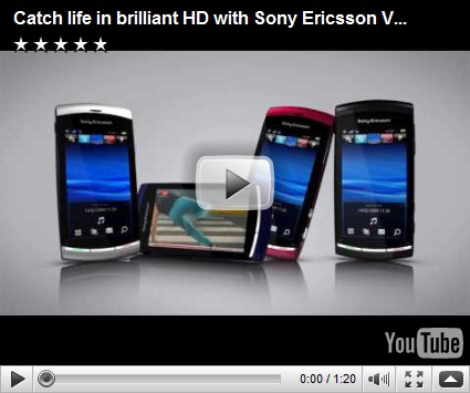  Sony Ericsson Vivaz: 3 video e scheda tecnica