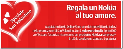  Nokia: ecco la promozione di San Valentino