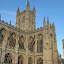 Bath Abbey - from Roman Bath