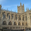 Bath Abbey - from Roman Bath