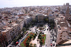 Foto desde el Micalet, de la plaza de la Reina