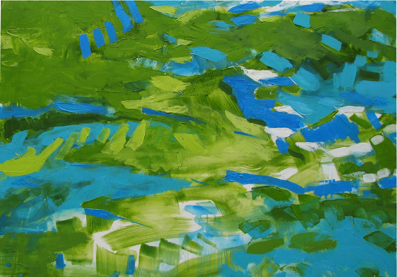 VERTIENTES VERDES, óleo sobre tela, 100x140cms..jpg