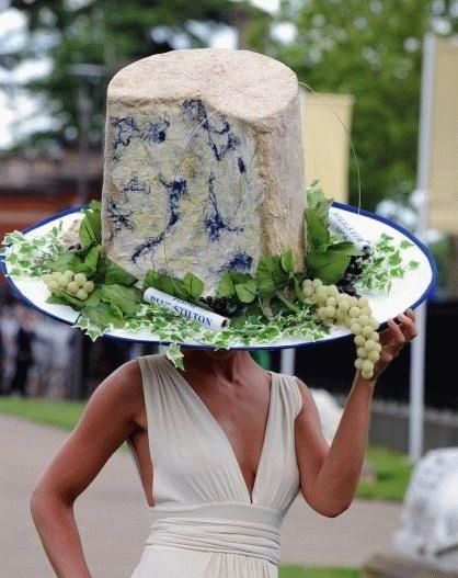 Sombrero con forma de queso
